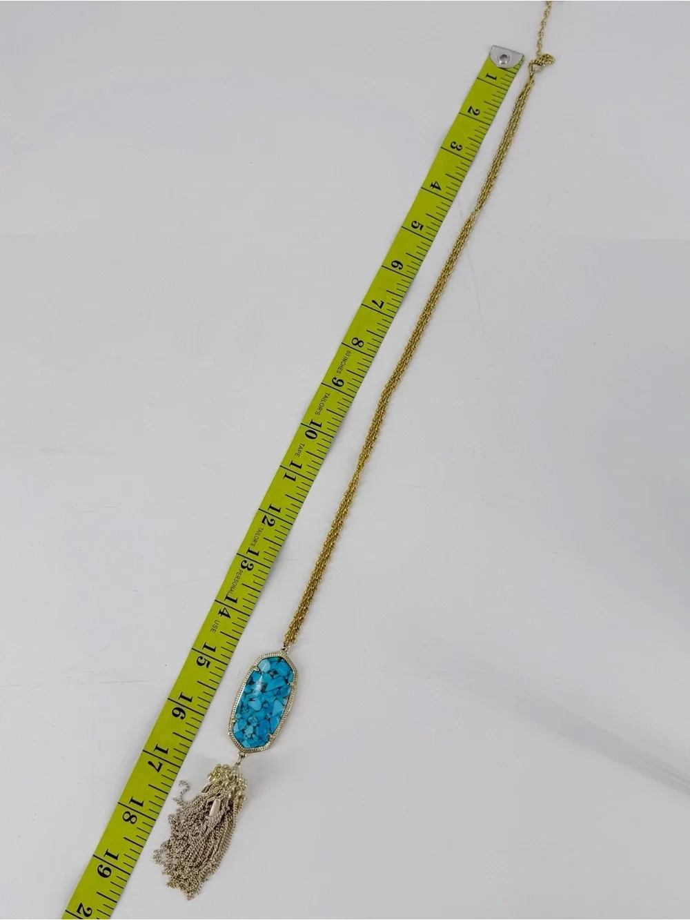 Limited Edition Kendra Scott Veined Turquoise Necklace & Earrings